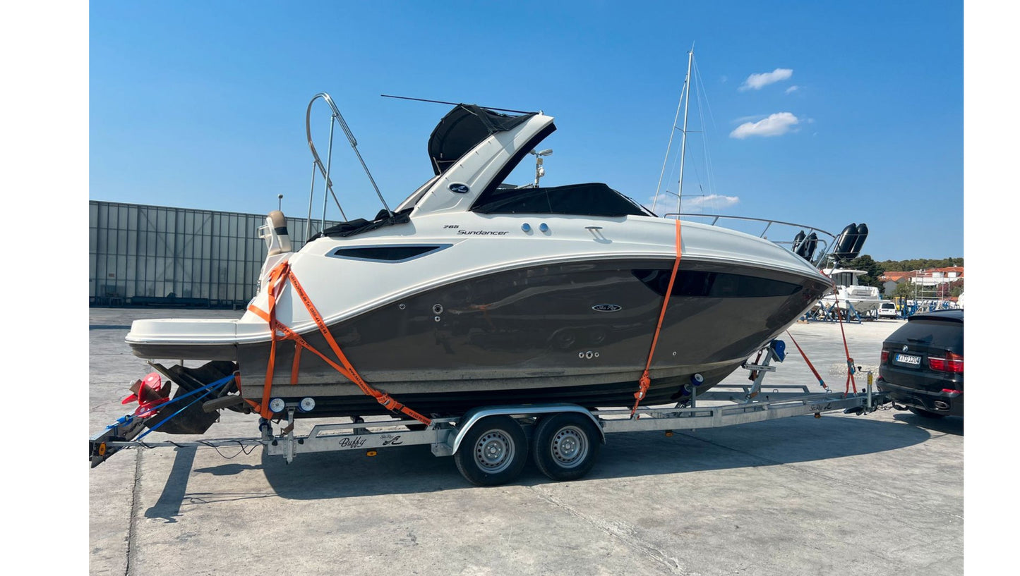 Boot Motorboot Yacht Sea Ray 265 DA Sundancer mit Trailer