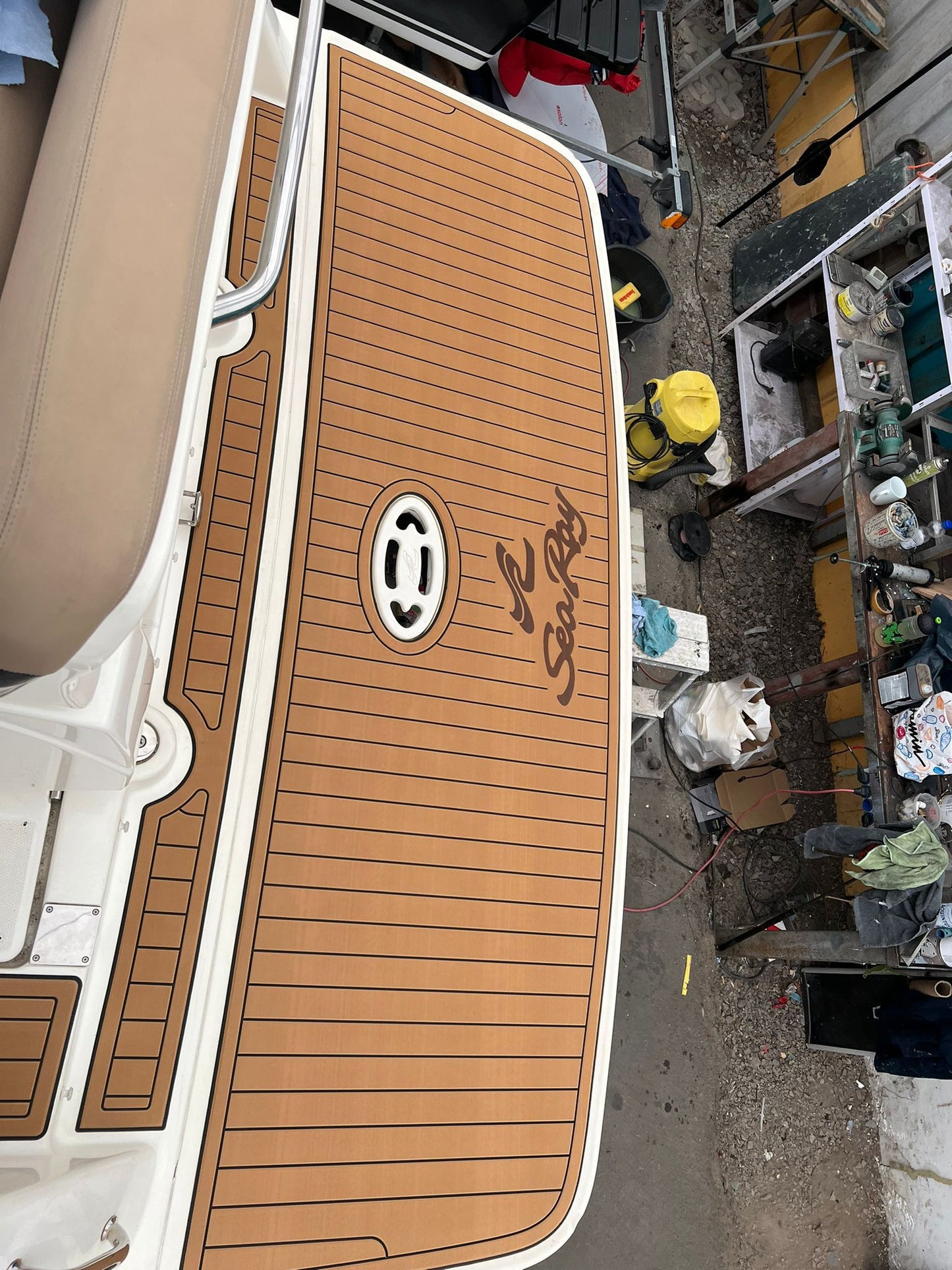 Boot Motorboot Yacht Sea Ray 265 DA Sundancer mit Trailer