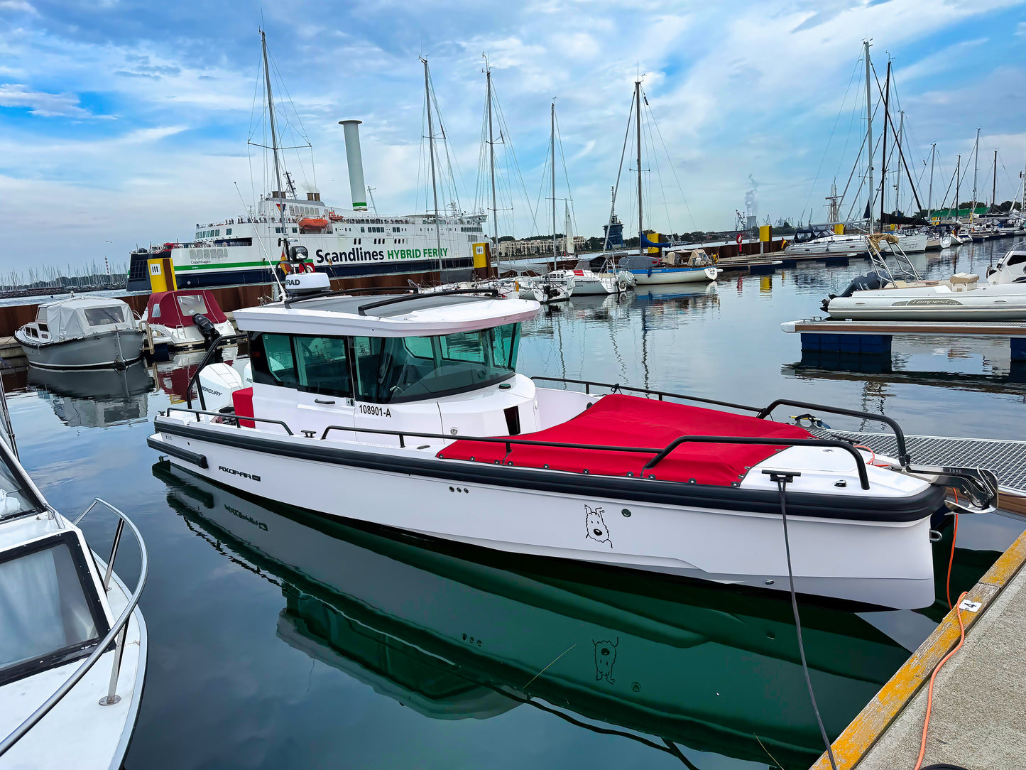 Axopar 28 Cabin CC Motoryacht Yacht Boot Schiff