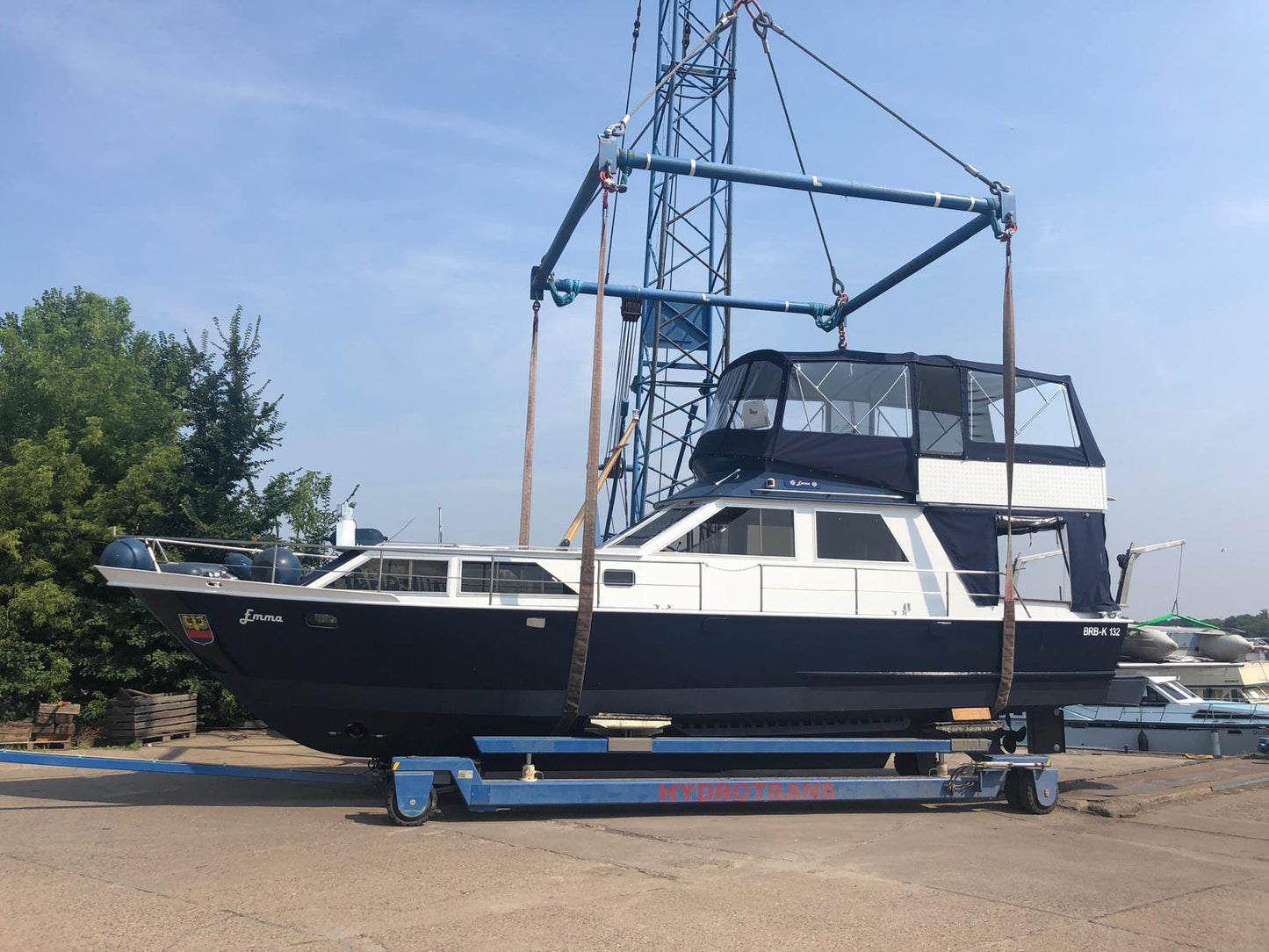 Veerdörn 1300 Motoryacht Boot Motorboot mit Liegeplatz