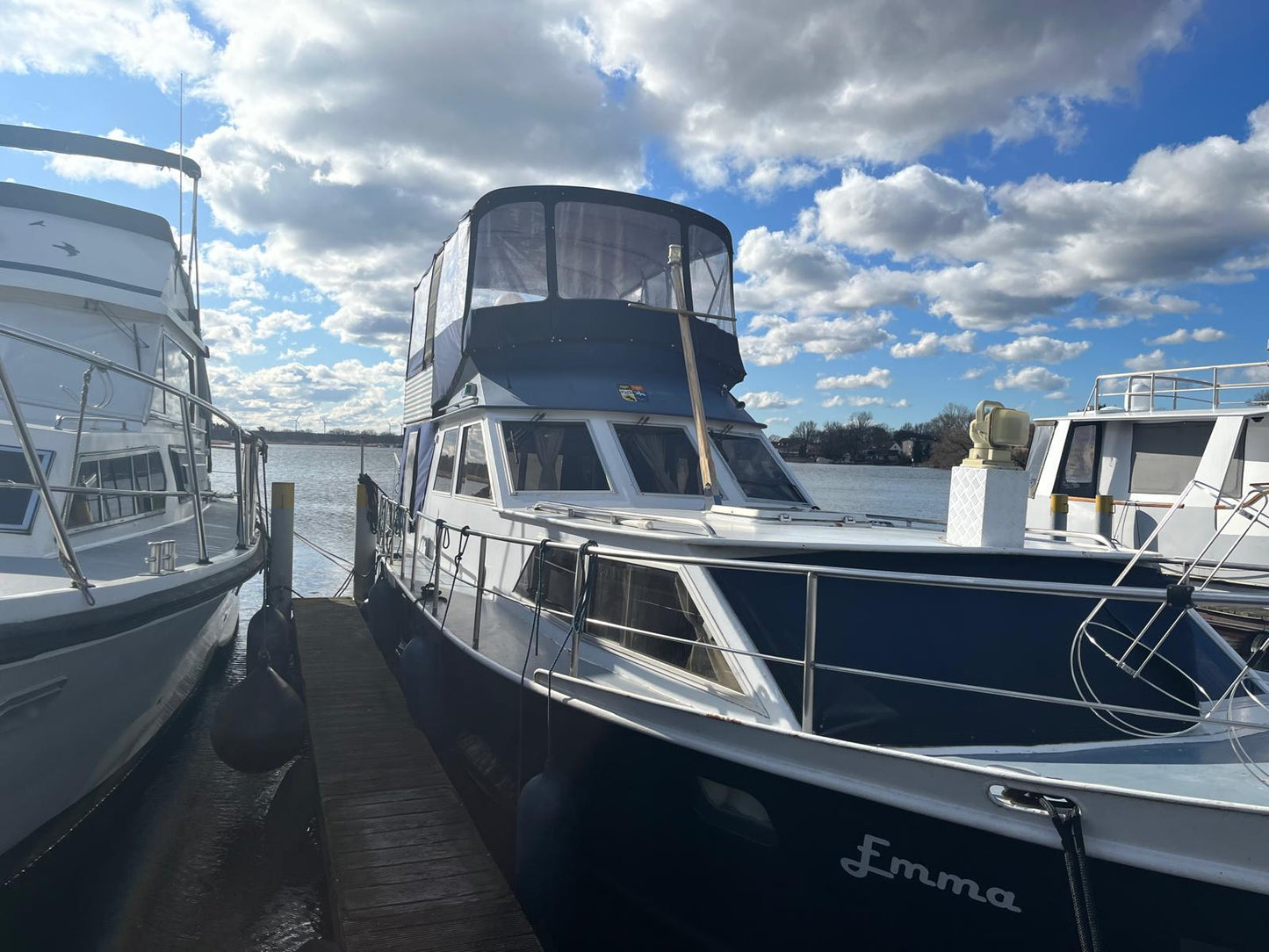 Veerdörn 1300 Motoryacht Boot Motorboot mit Liegeplatz