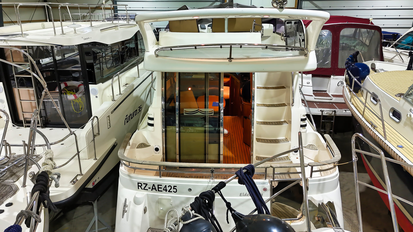 Galeon 330 Fly Flybridge 2007 Motoryacht Yacht Motorboot Boot Schiff