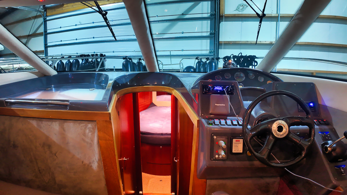 Galeon 330 Fly Flybridge 2008 Motorboot Boot Yacht Schiff