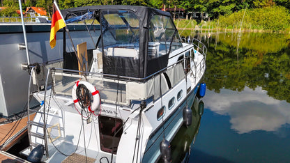 Skiron 35 Motoryacht Stahlyacht Boot Motorboot Yacht Schiff