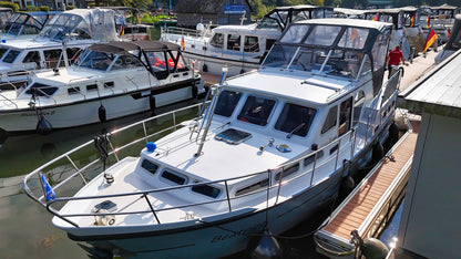 Skiron 35 Motoryacht Stahlyacht Boot Motorboot Yacht Schiff