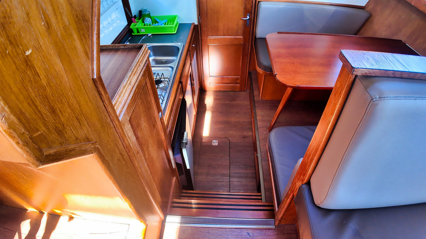 Skiron 35 Motoryacht Stahlyacht Boot Motorboot Yacht Schiff