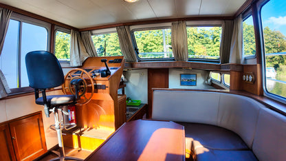 Skiron 35 Motoryacht Stahlyacht Boot Motorboot Yacht Schiff
