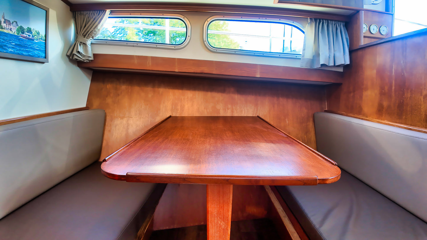 Skiron 35 Motoryacht Stahlyacht Boot Motorboot Yacht Schiff