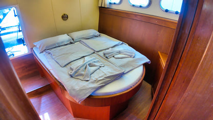 Skiron 35 Motoryacht Stahlyacht Boot Motorboot Yacht Schiff