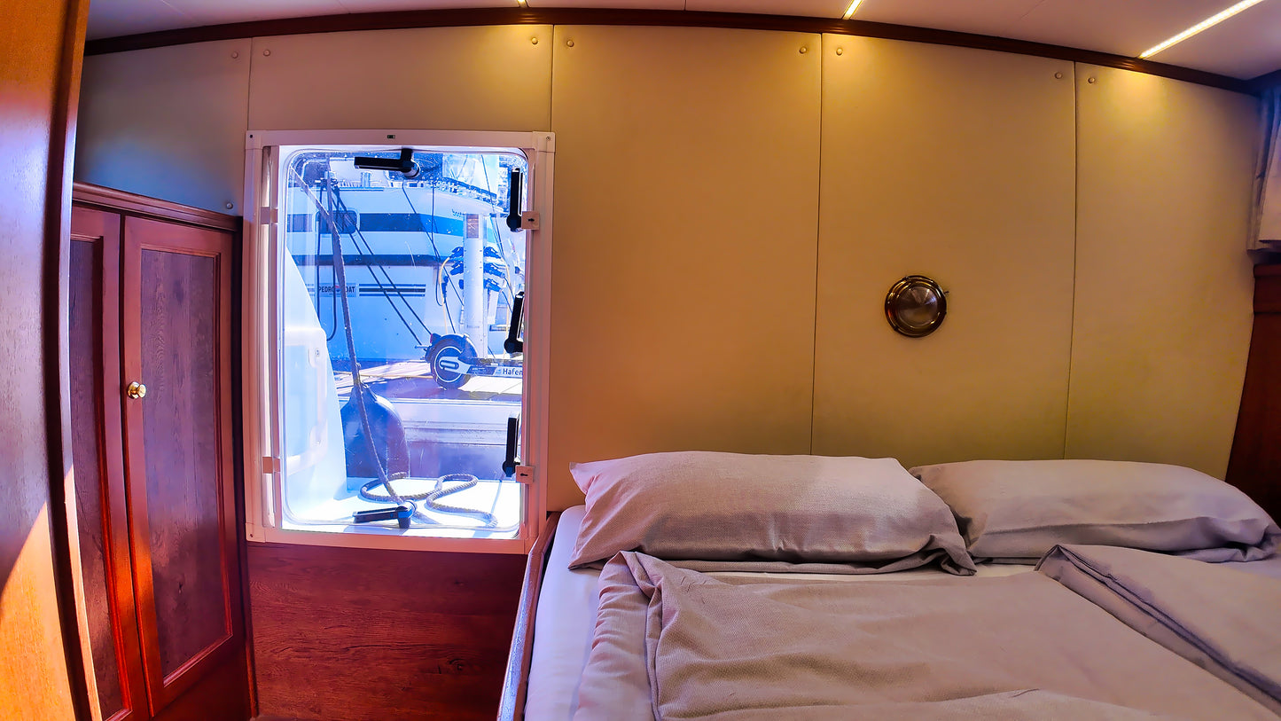 Skiron 35 Motoryacht Stahlyacht Boot Motorboot Yacht Schiff