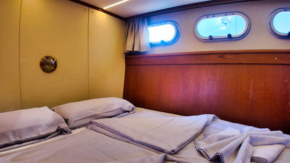 Skiron 35 Motoryacht Stahlyacht Boot Motorboot Yacht Schiff