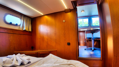 Skiron 35 Motoryacht Stahlyacht Boot Motorboot Yacht Schiff