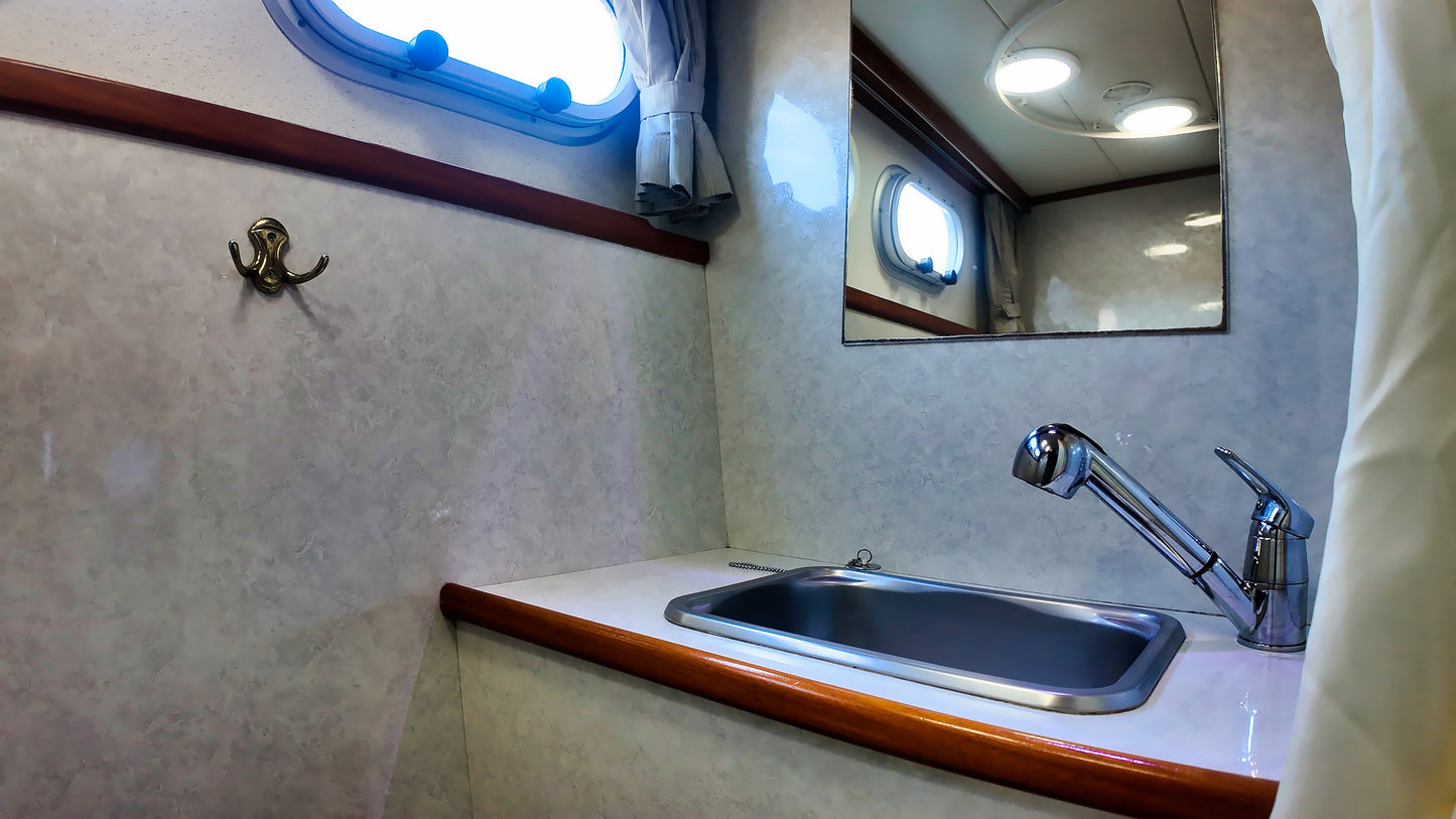 Skiron 35 Motoryacht Stahlyacht Boot Motorboot Yacht Schiff