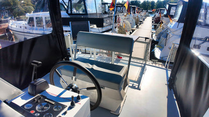 Skiron 35 Motoryacht Stahlyacht Boot Motorboot Yacht Schiff