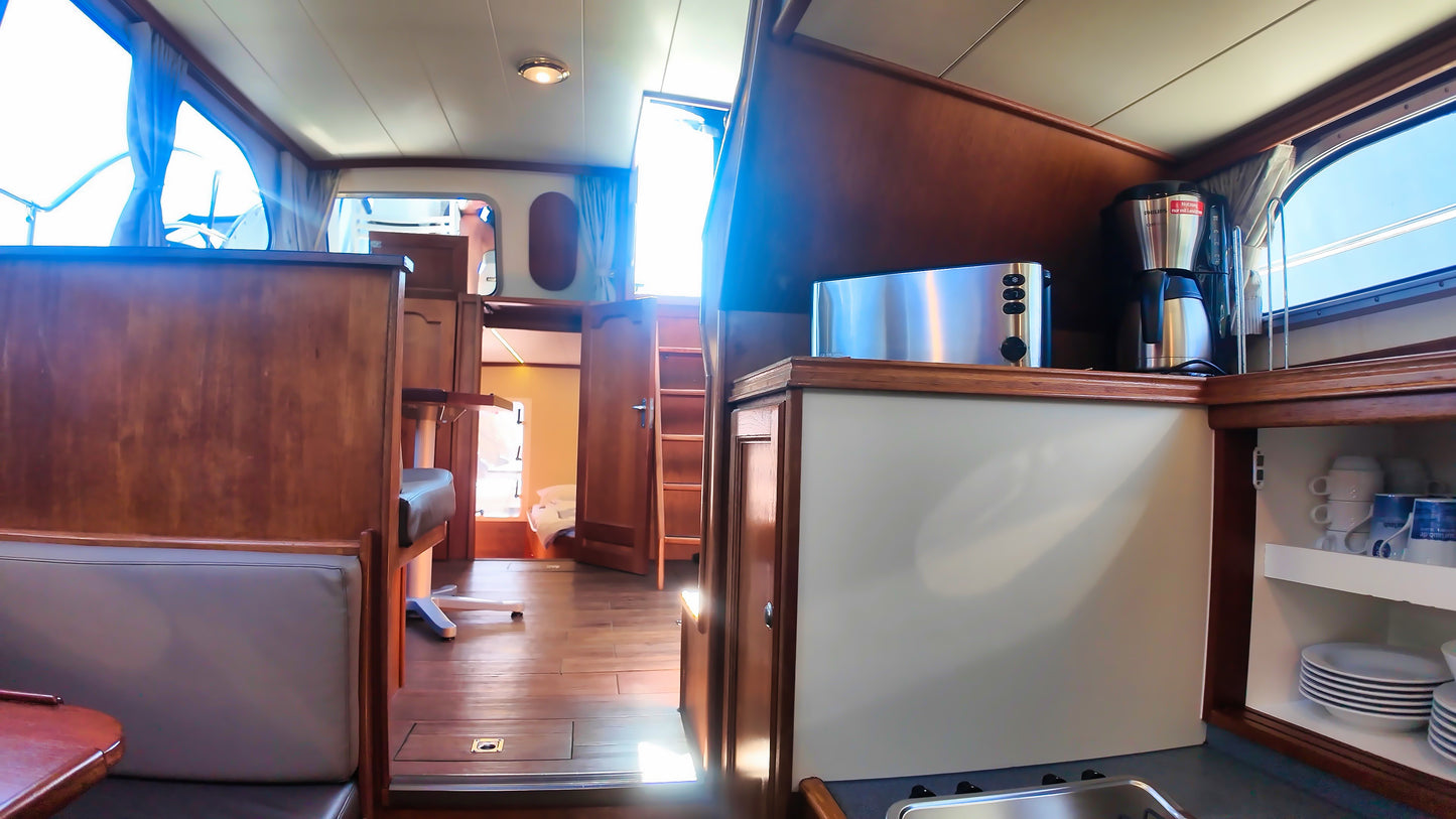 Skiron 35 Motoryacht Stahlyacht Boot Motorboot Yacht Schiff