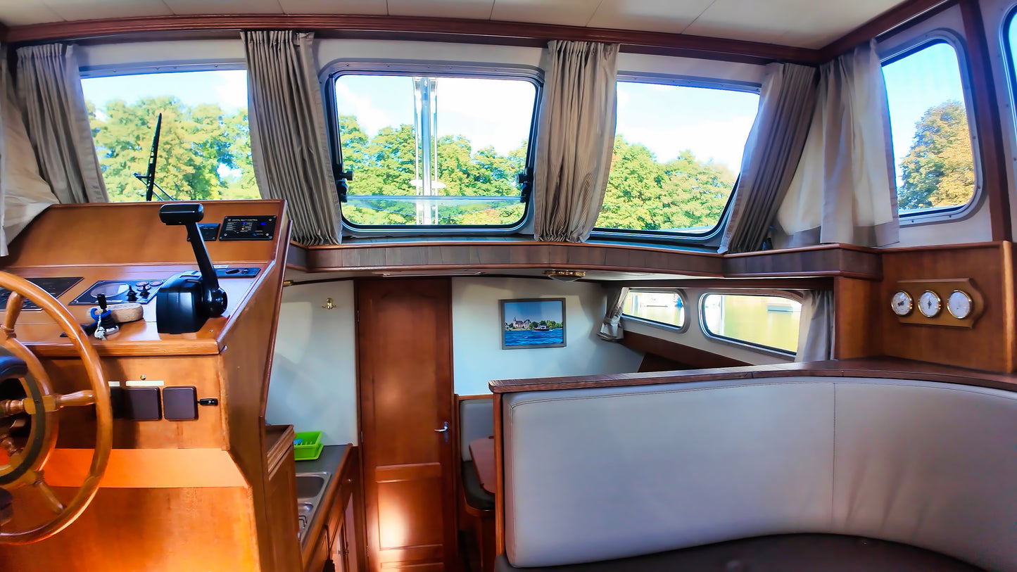 Skiron 35 Motoryacht Stahlyacht Boot Motorboot Yacht Schiff