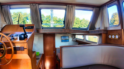 Skiron 35 Motoryacht Stahlyacht Boot Motorboot Yacht Schiff