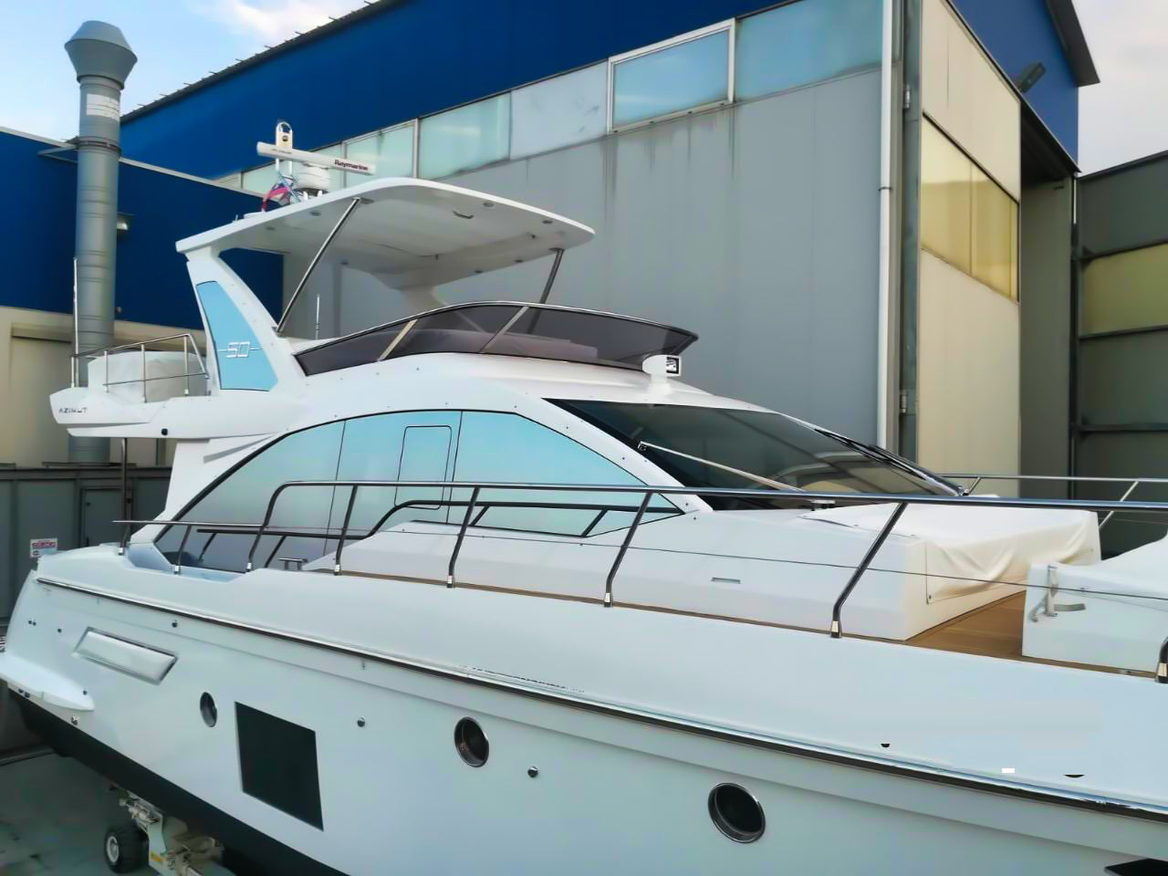 Azimut 50 Yacht Motoryacht Boot Motorboot Schiff