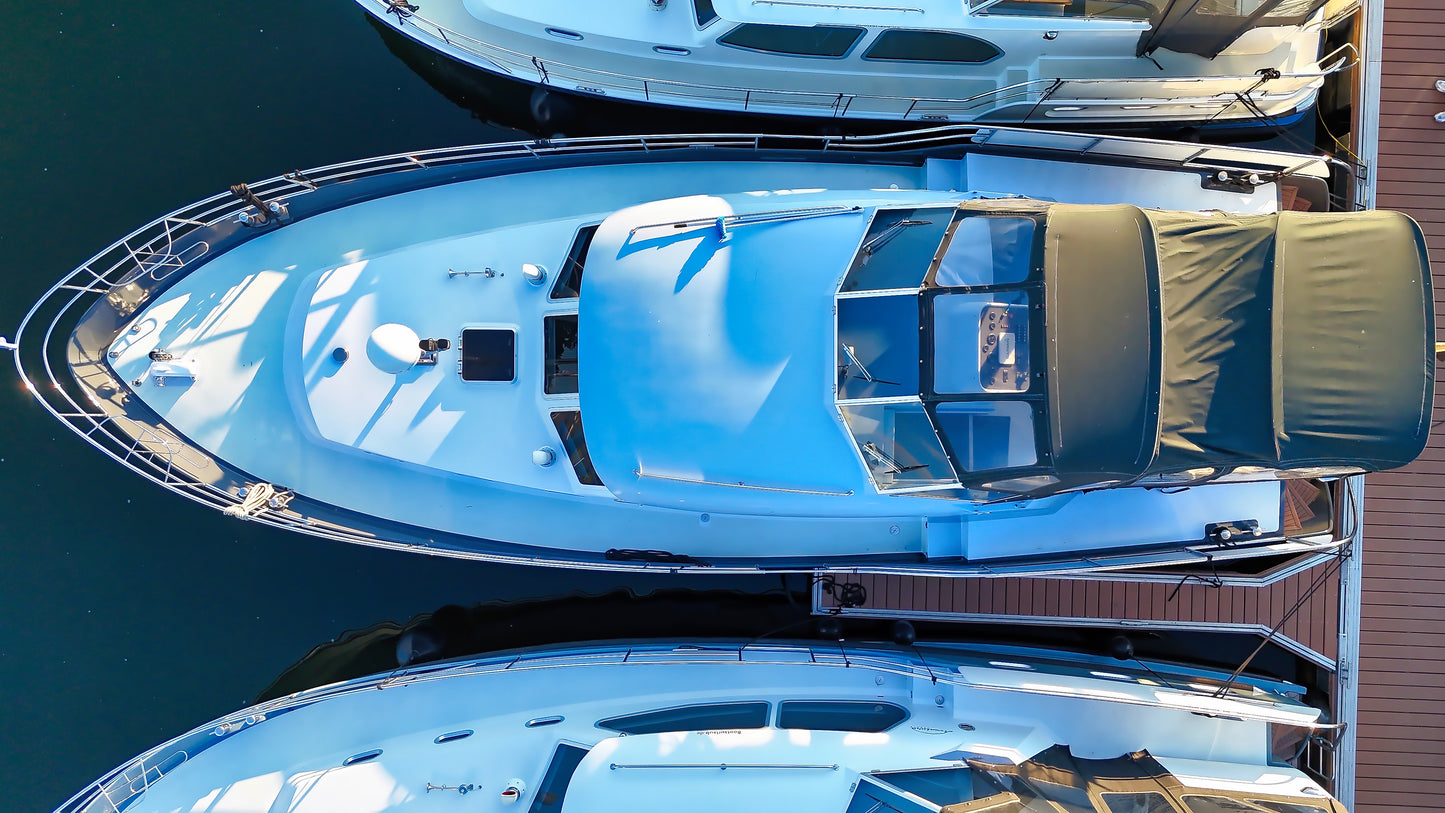 Pedro Aventura 43 Stahlyacht Yacht Boot Motorboot Schiff