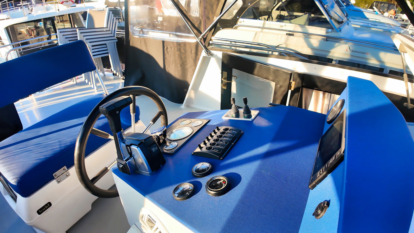 Vacance 1200 Stahlyacht Yacht Boot Motoryacht Schiff