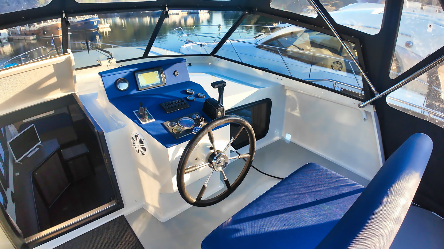 Vacance 1200 Stahlyacht Yacht Boot Motoryacht Schiff