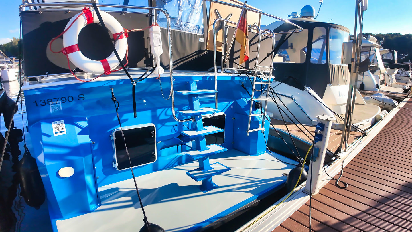 Vacance 1200 Stahlyacht Yacht Boot Motoryacht Schiff