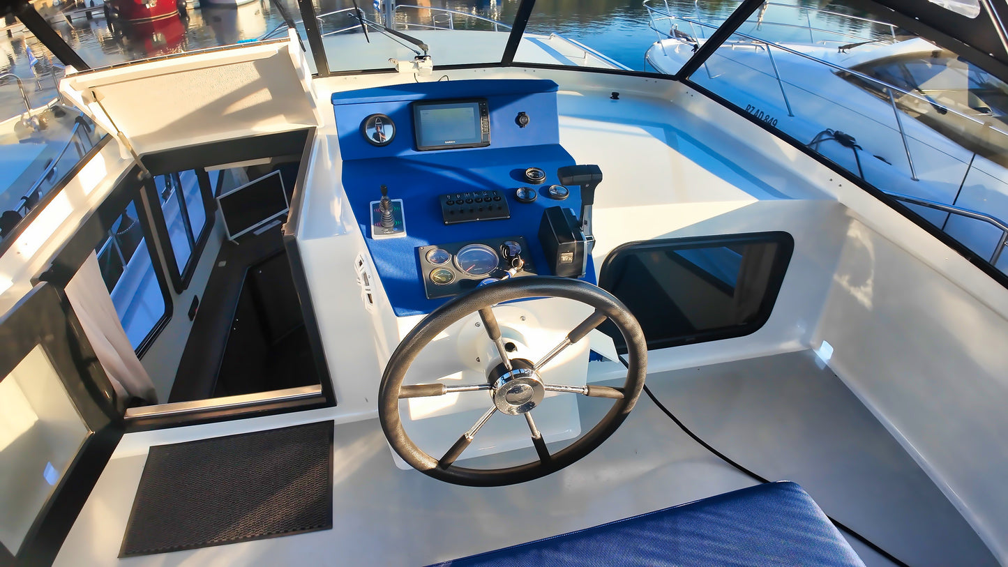 Vacance 1200 Stahlyacht Yacht Boot Motoryacht Schiff